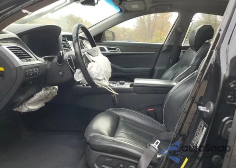 2015 Hyundai Genesis 3.8L from USA, damaged, VIN KMHGN4JE8FU015232